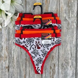 Stranger Things Halloween Thong Panties Underwear 2, 3-Packs Size L